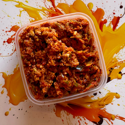 Kuchlas (Grated Mango Atchar)