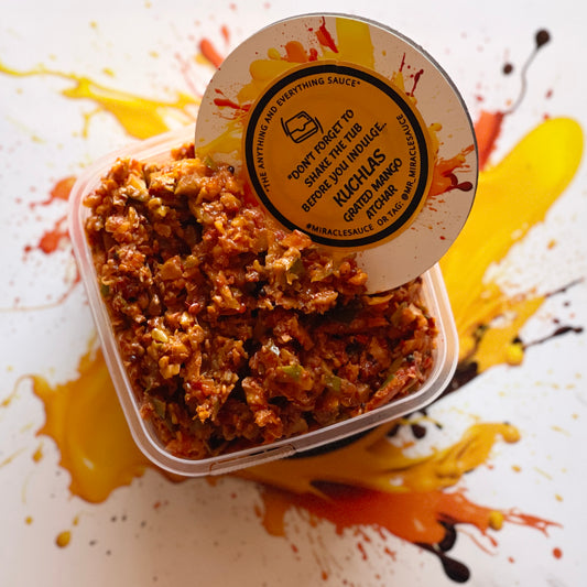 Kuchlas (Grated Mango Atchar)