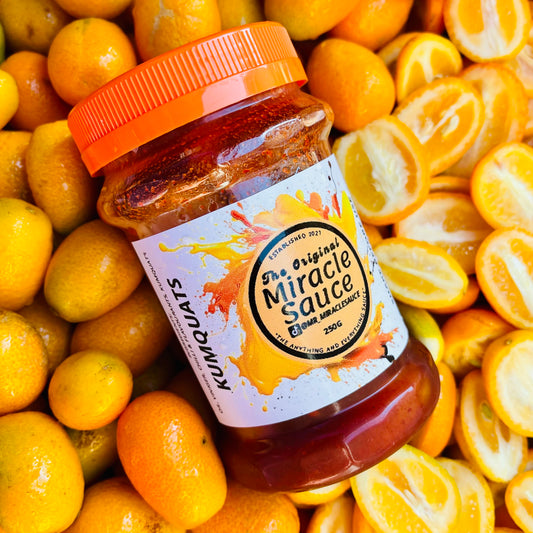 Kumquats with Miracle Sauce