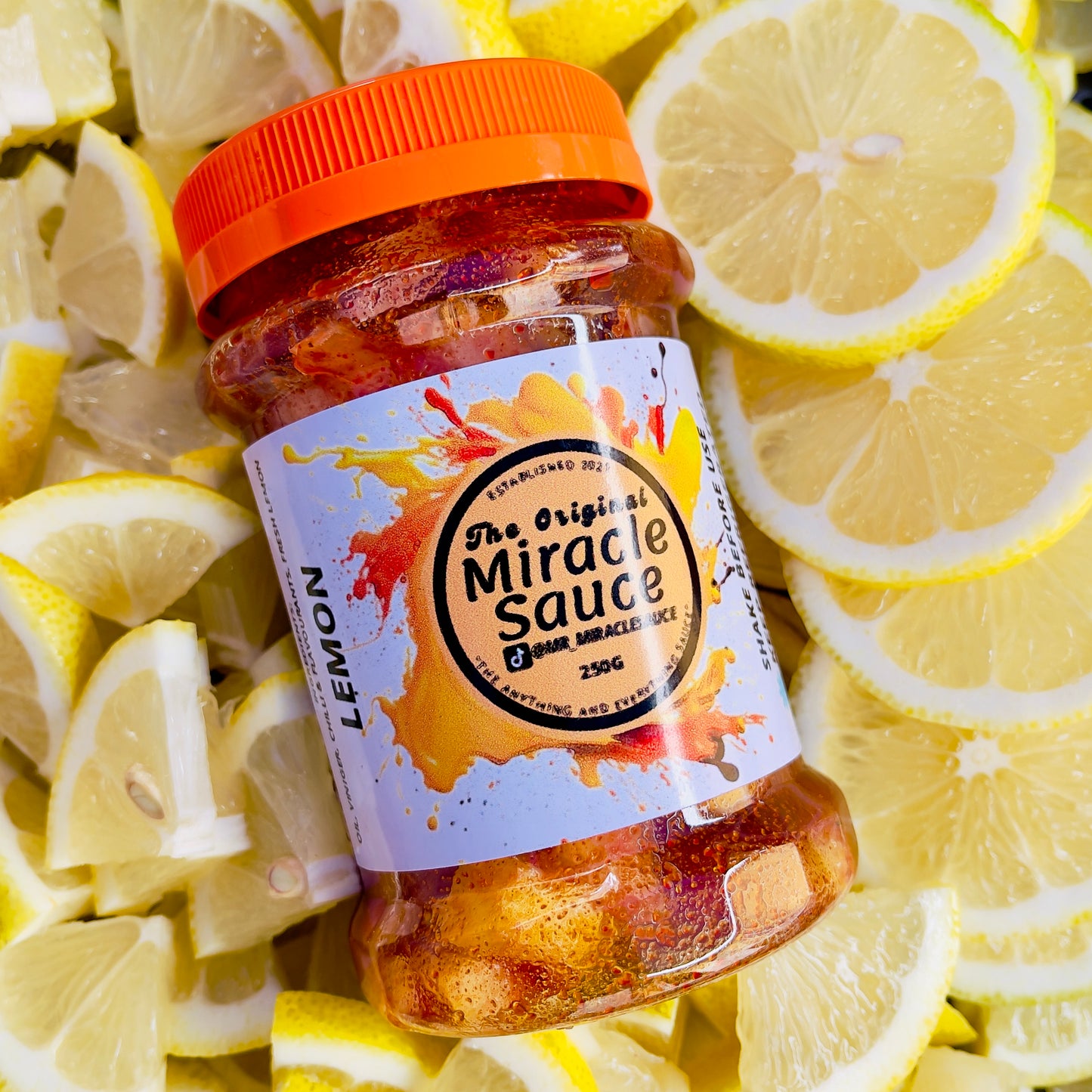 Lemon with Miracle Sauce