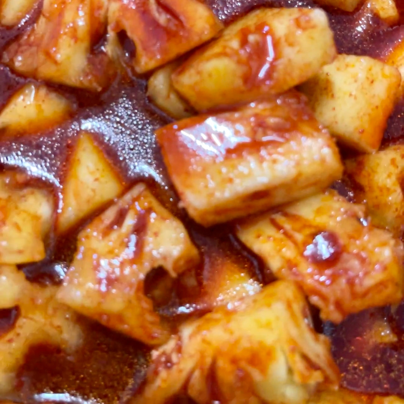Pineapple with Miracle sauce